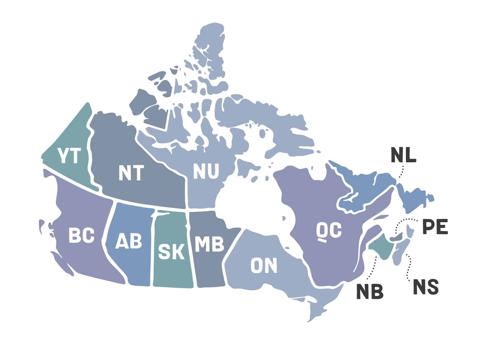combien de provinces au Canada